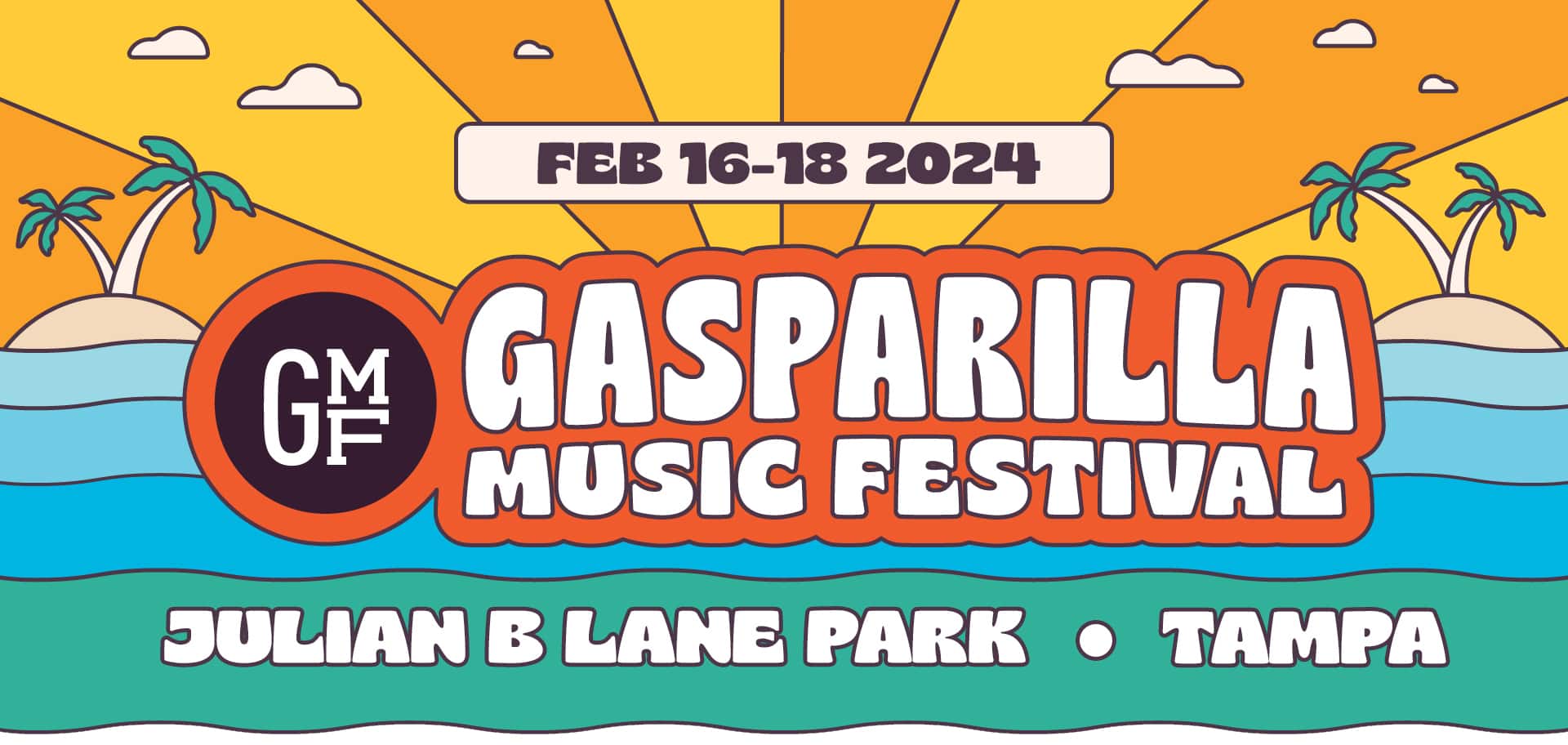 Tickets Gasparilla Music Festival Feb 1618, 2024 Tampa, Florida